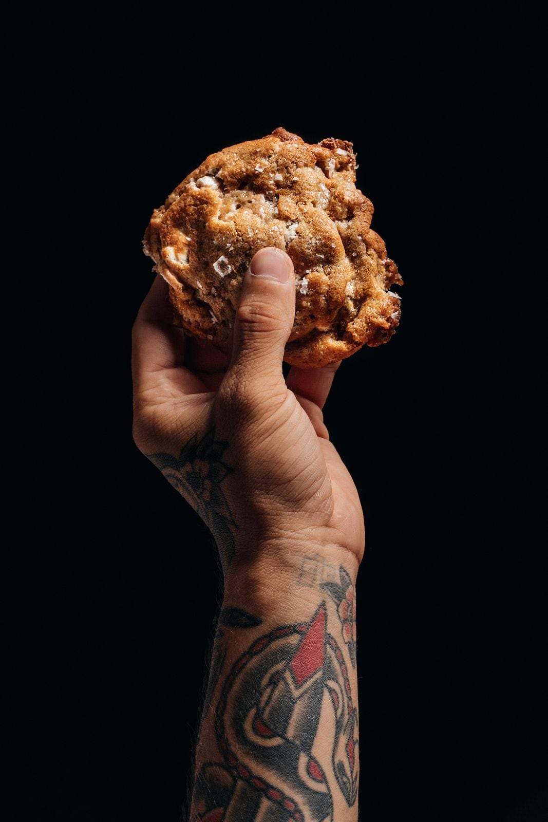 truffl branding last crumb dtc food cookie hand