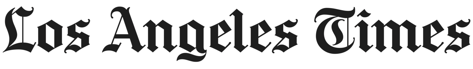 los angeles times logo wordmark