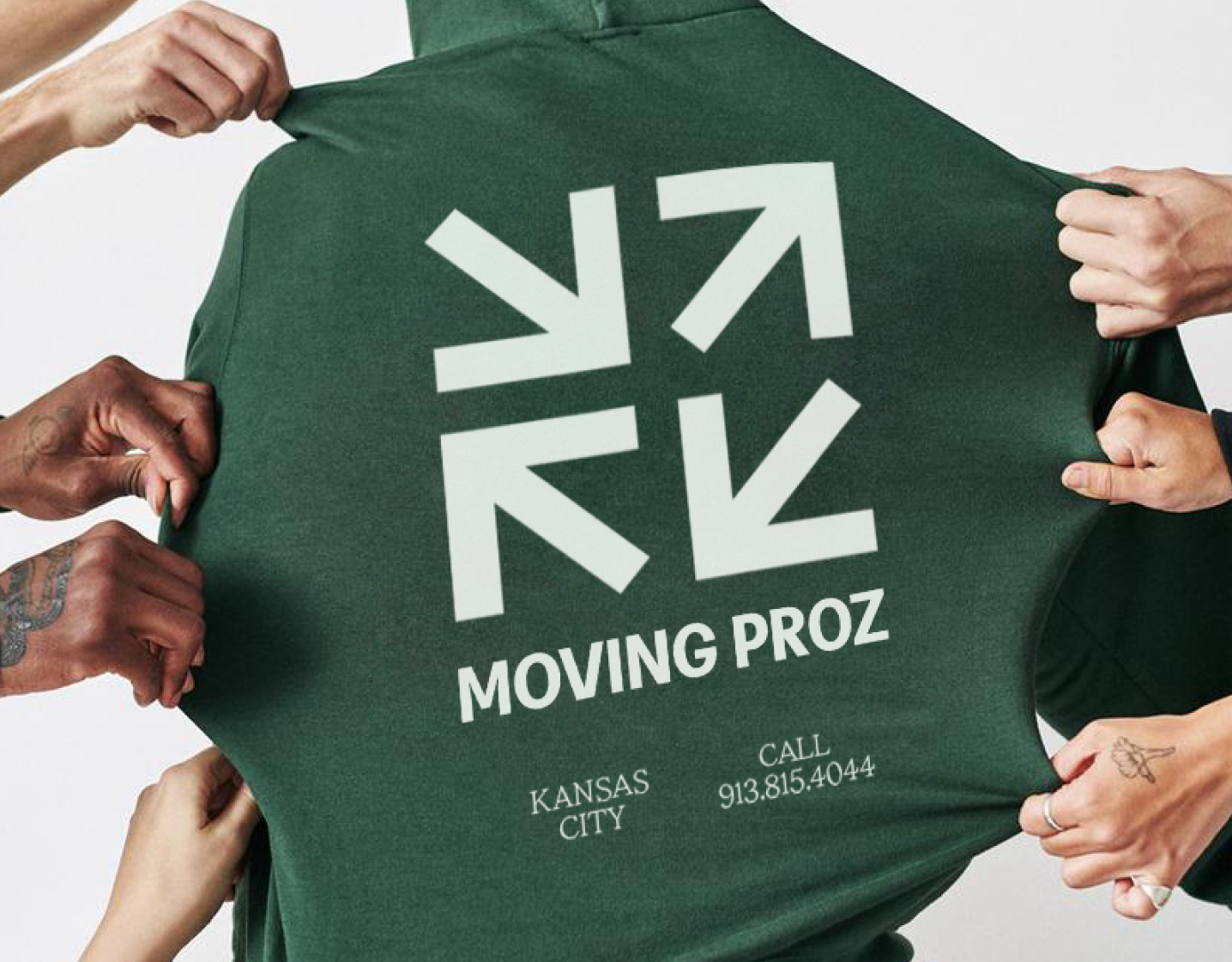 truffl branding moving proz merch sweatshirt