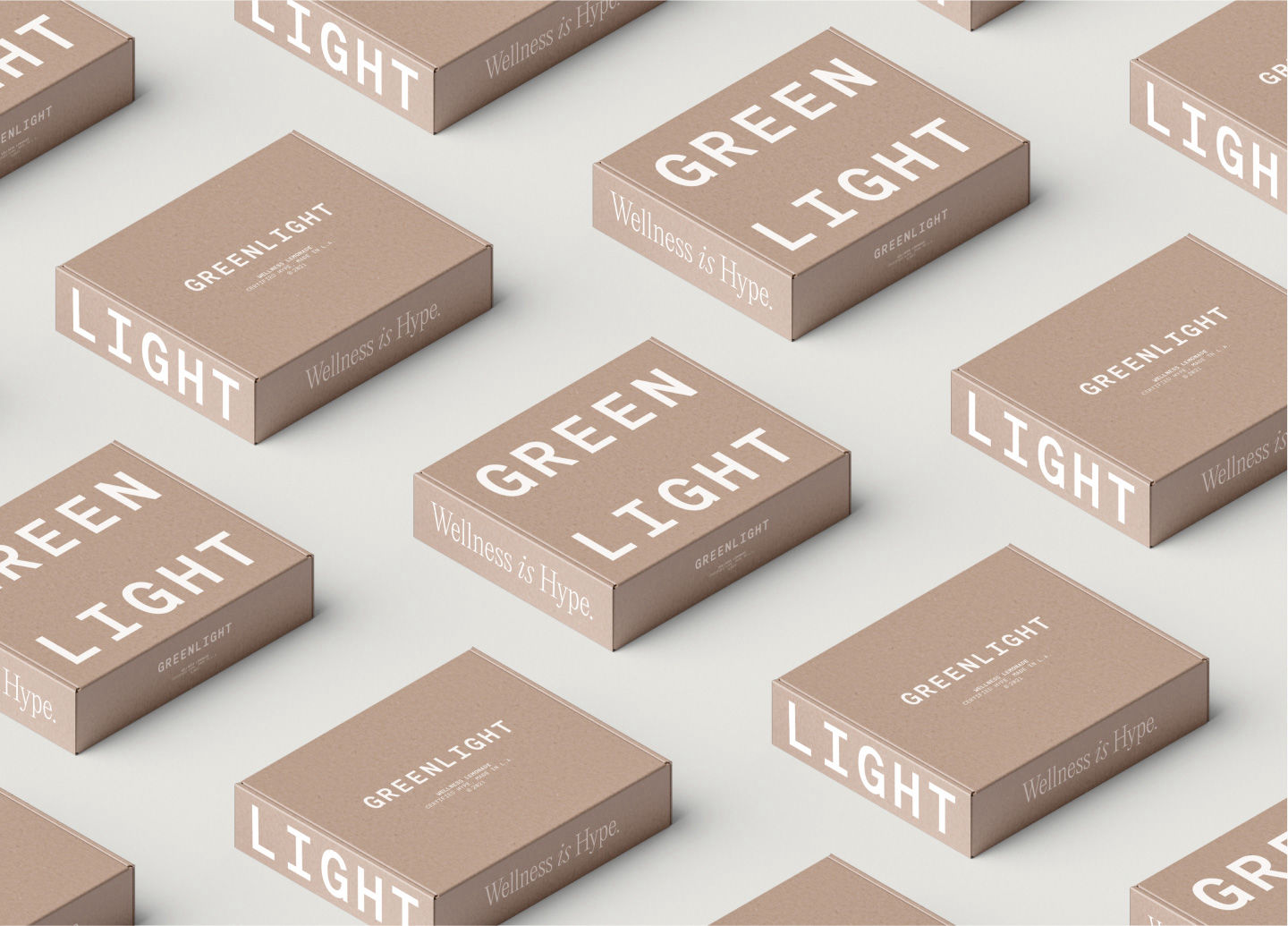 truffl branding greenlight packaging repeating mailer box